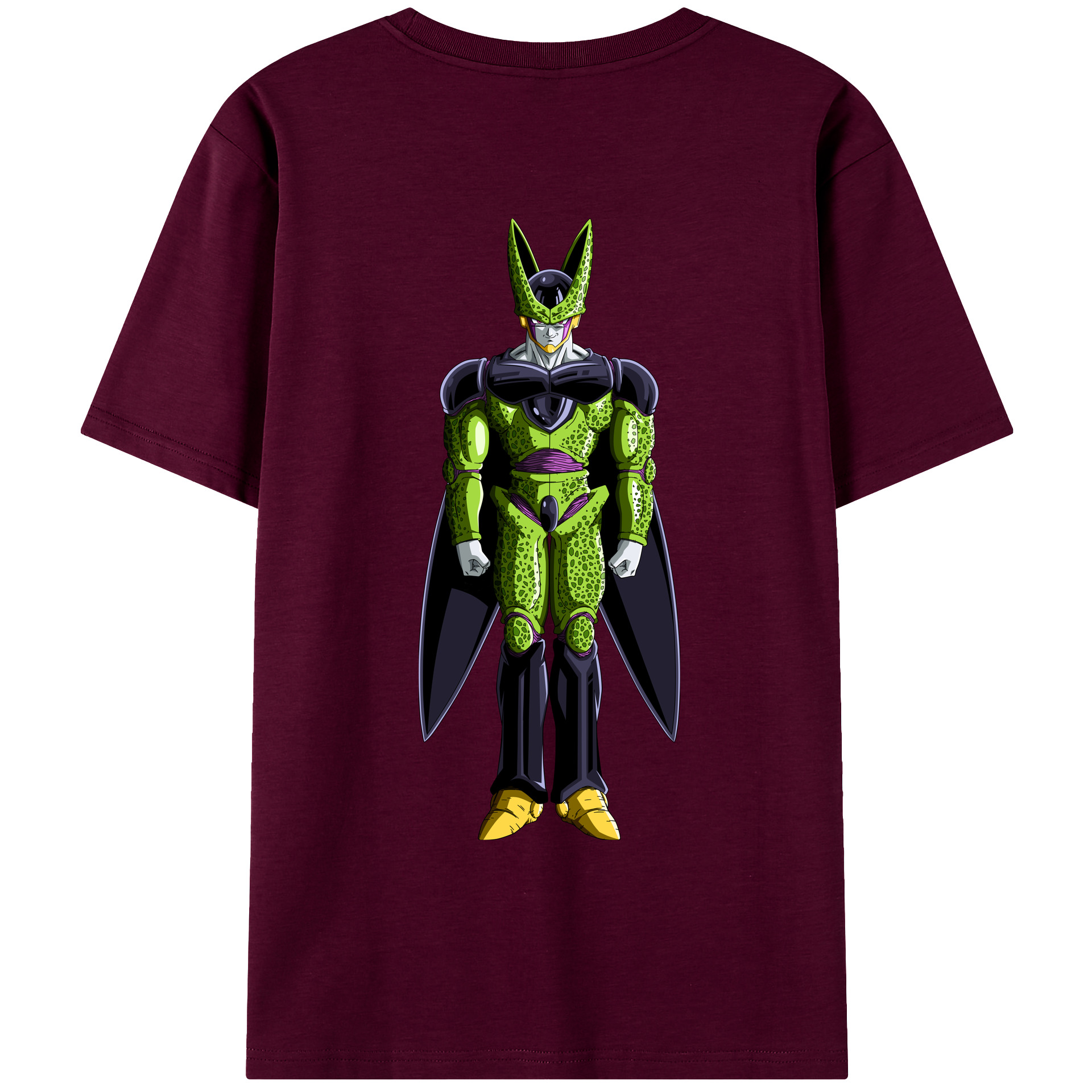 （画像用） ドラゴンボール セル DRAGON BALL Cell レディース半袖Tシャツ(バックプリント)